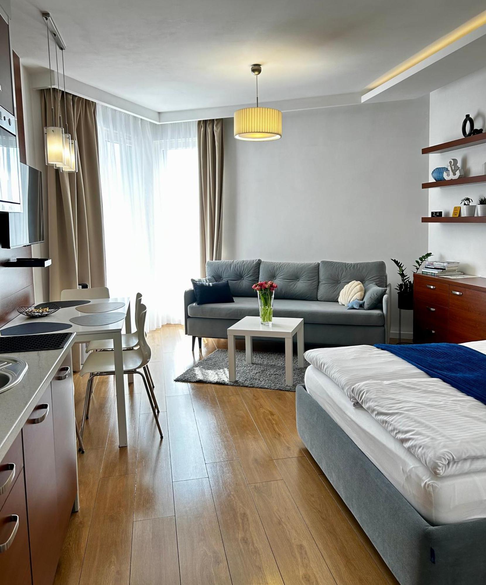 Apartament A&K Marina Kąty Rybackie Exterior foto